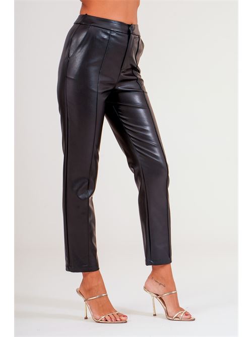 Pantalone icon finitura lucida twins fantasy | T5075BLACK